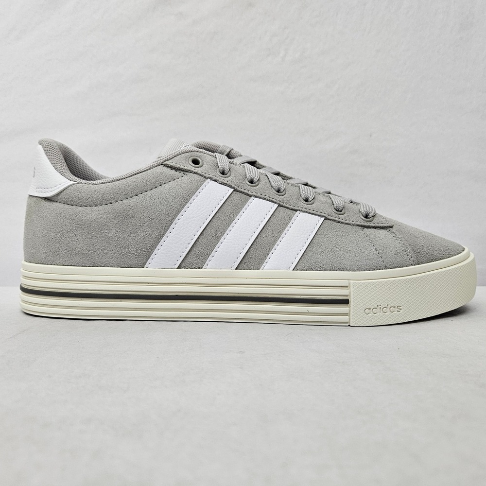 Adidas Daily 4.0 Skateboarding Shoes IF4504 Gray White Men's Size 9 - Picture 11 of 11